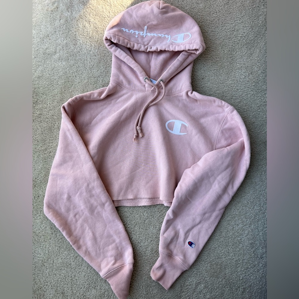 Champion Reverse Weave Cropped Hoodie